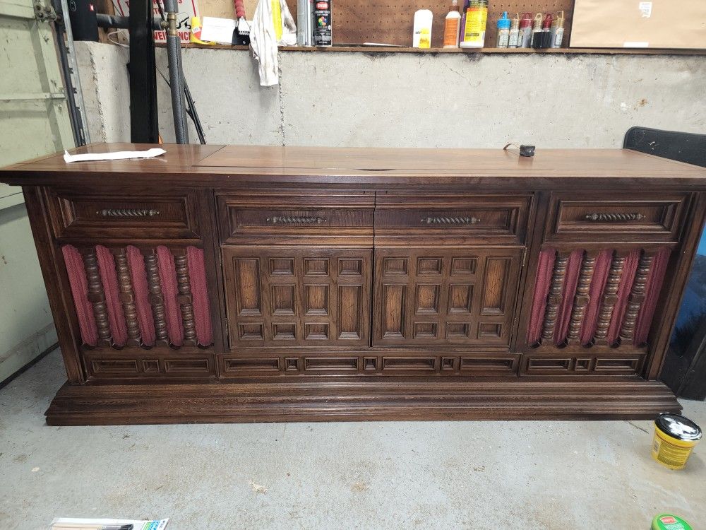 Vintage Stereo Cabinet