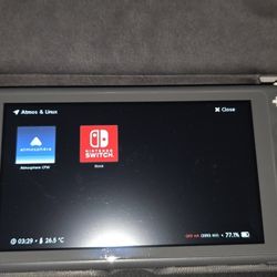 Nintendo switch lite with HWFly installed