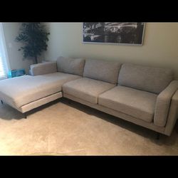 Living Spaces Sectional Couch -With a Story