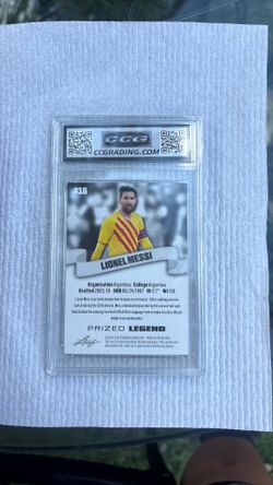 Lionel Messi 2024 leaf prized legend #16