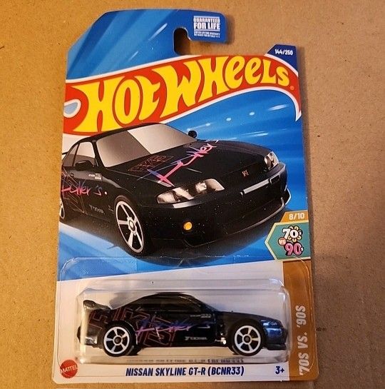 Hot Wheels 2025 M Case  Nissan Skyline GT-R (BCNR33) 