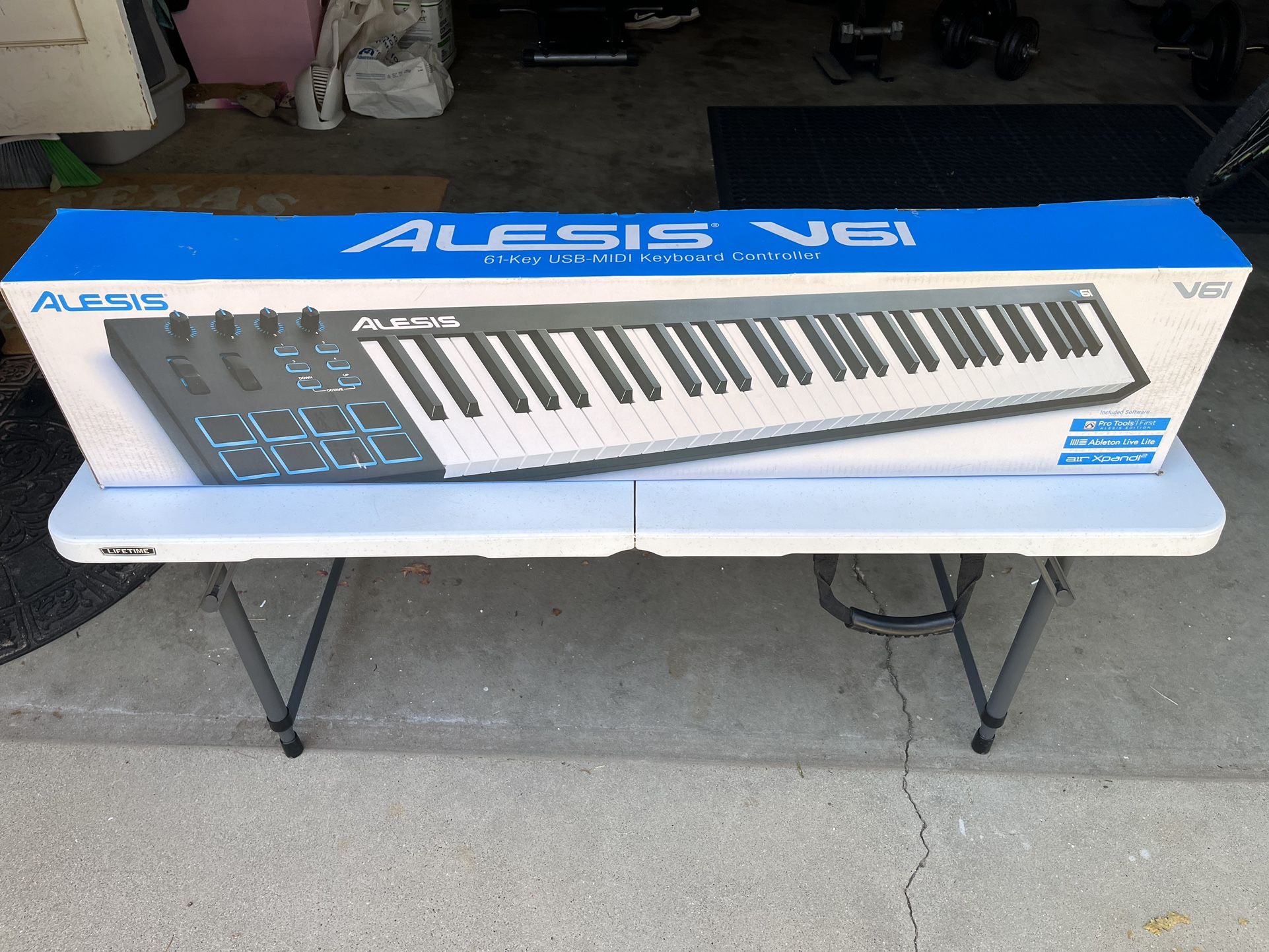 Alesis V61 61-Key USB-MIDI Keyboard Controller