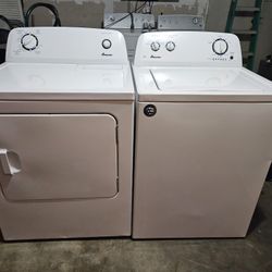 AMANA WASHER AND DRYER MATCHING SET 