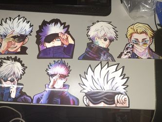 Jujutsu Kaisen 3d Anime Stickers 