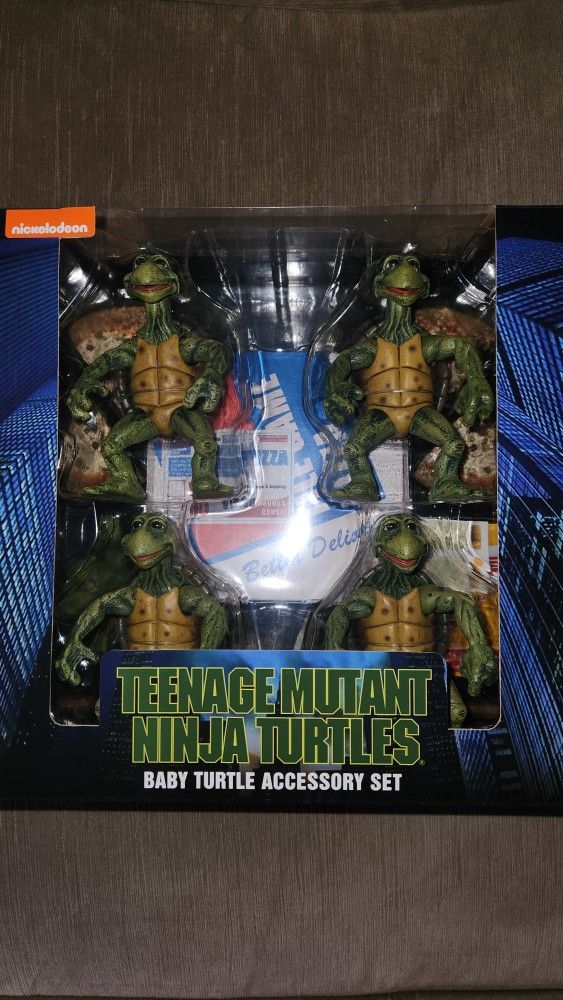 Neca Teenage Mutant Ninja Turtles Movie Baby Turtles 4pk