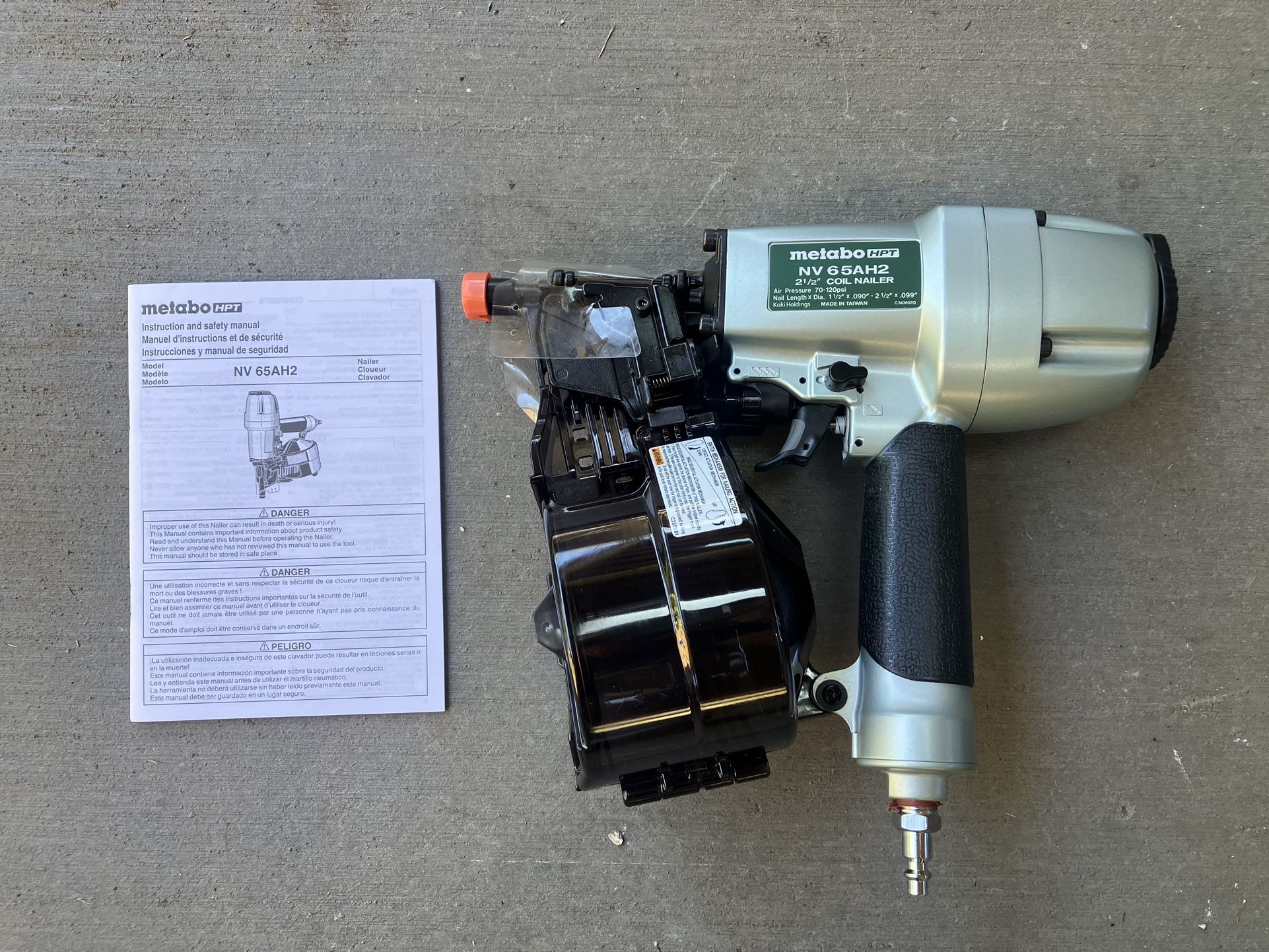 Metabo HPT Coil Siding Nailer