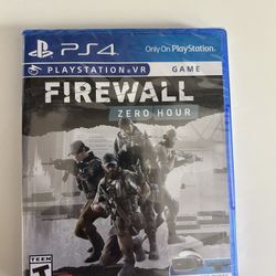 PS4 Be Firewall Zero Hour Game