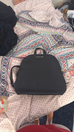 Black Michael kors back pack