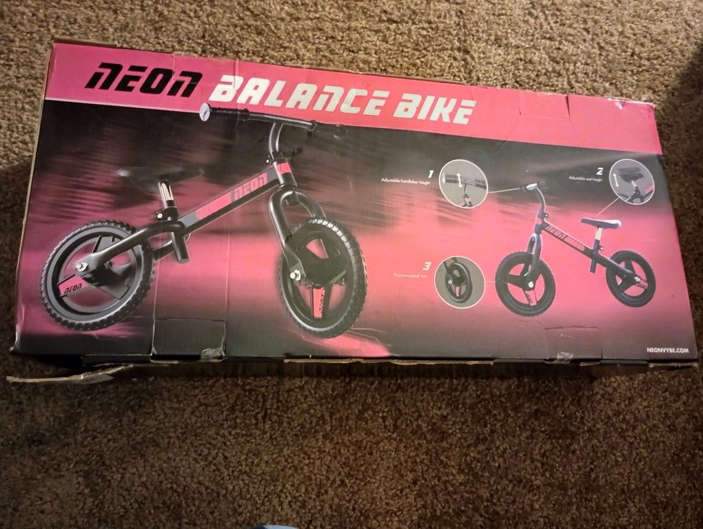 Pink Balance Bike