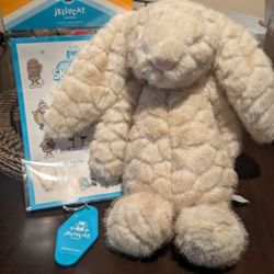 Jellycat Franilla Luxe Bashful Bunny Exclusive To LA