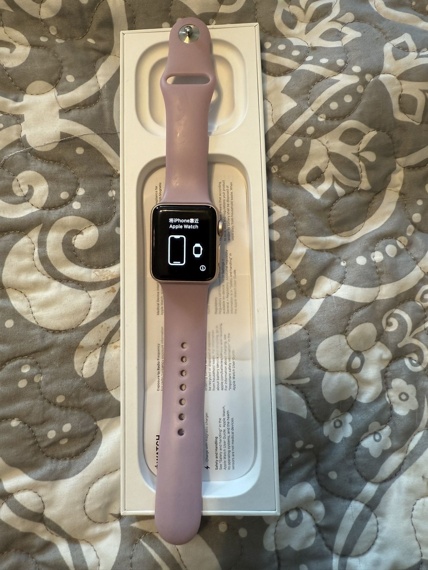 Series 3 Apple Watch Rose Gold 38mm