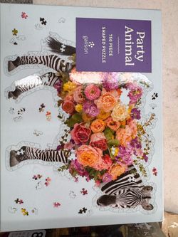 Zebra 750 piece puzzle