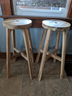 Ikea Skogsta Bar Stools set of 3 25 for Sale in Lafayette IN OfferUp