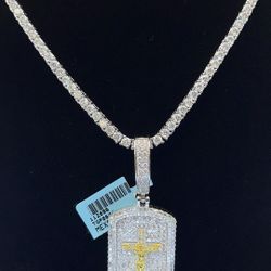 Moissanite Necklace And Pendant 