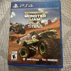 Monster Jam Steel Titans Playstation 4