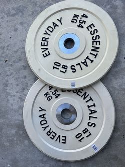 10lbs bumper plates