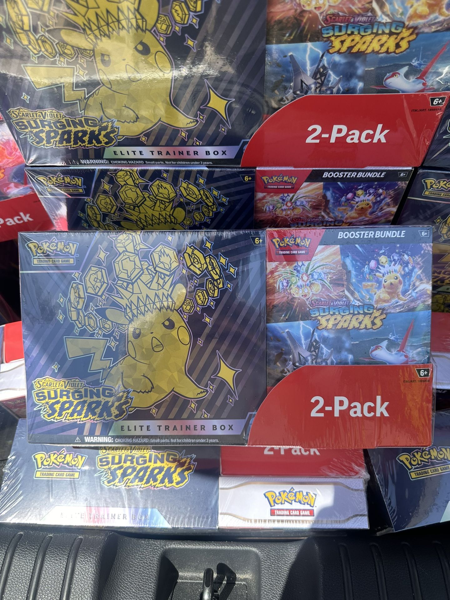 コストコ海外限定 surging sparks ETB&bundle Costco Pokemon Surging