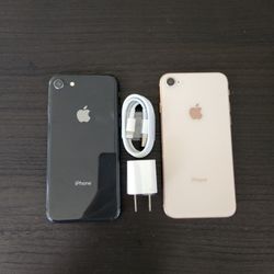 iPhone 8 256gb - UNLOCKED - Like New (Color Choices)