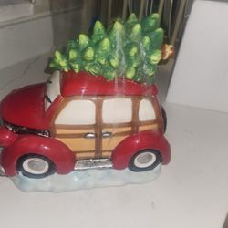 Xmas Cookie Or Candy Jar Brand New In Box