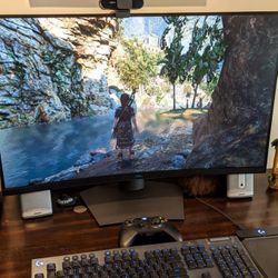 Dell 32 Curved Monitor 1440p 165hz