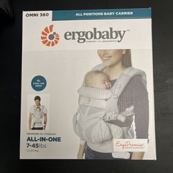 Ergobaby Omni Classic All Carry Positions Baby Carrier for Newborn to Toddler