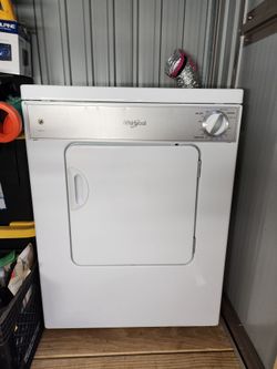 Whirlpool White Electric Dryer