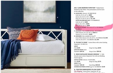 Pottery Barn Day Bed