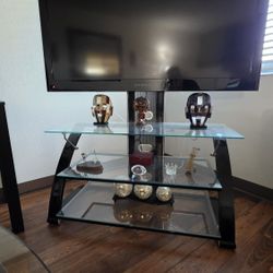 TV stand and 55" TV