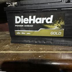 Diehard Gold Car Battery