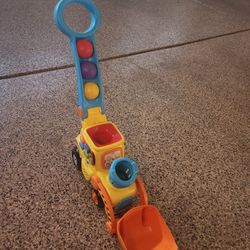 VTech Pop-a-Ball Puch And Pop Bulldozer