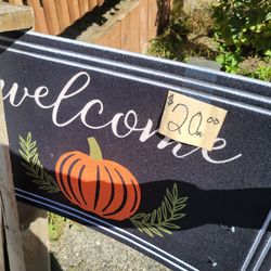 Halloween and Fall Doormats