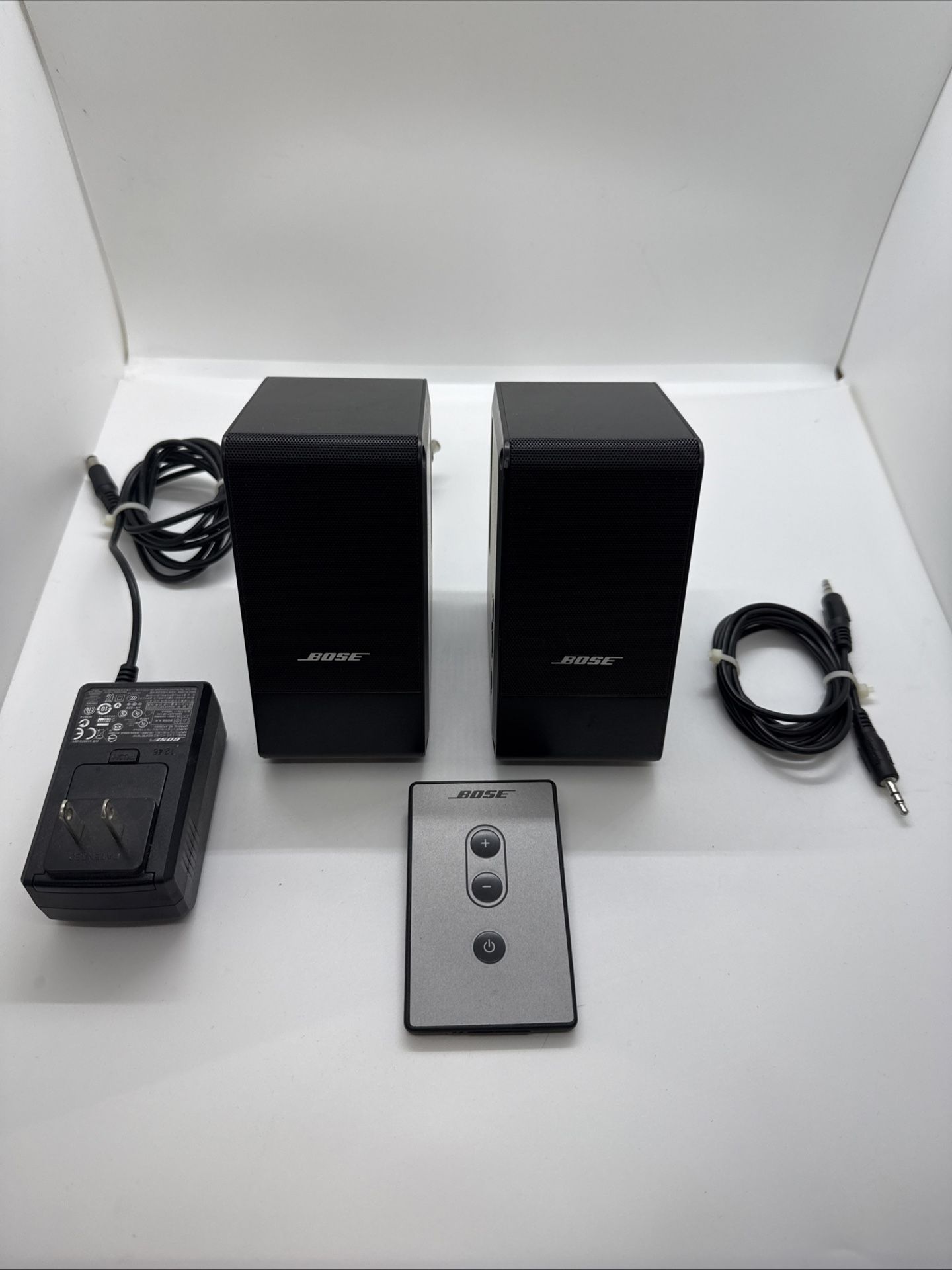 Bose Computer MusicMonitor Computer Desktop Speakers Remote for Sale in