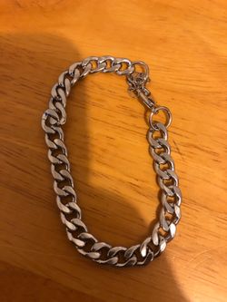 New platinum bracelet