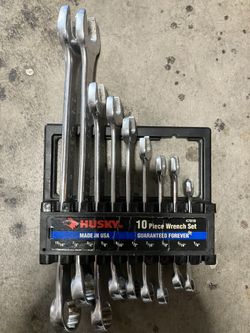 10 piece combination wrench set
