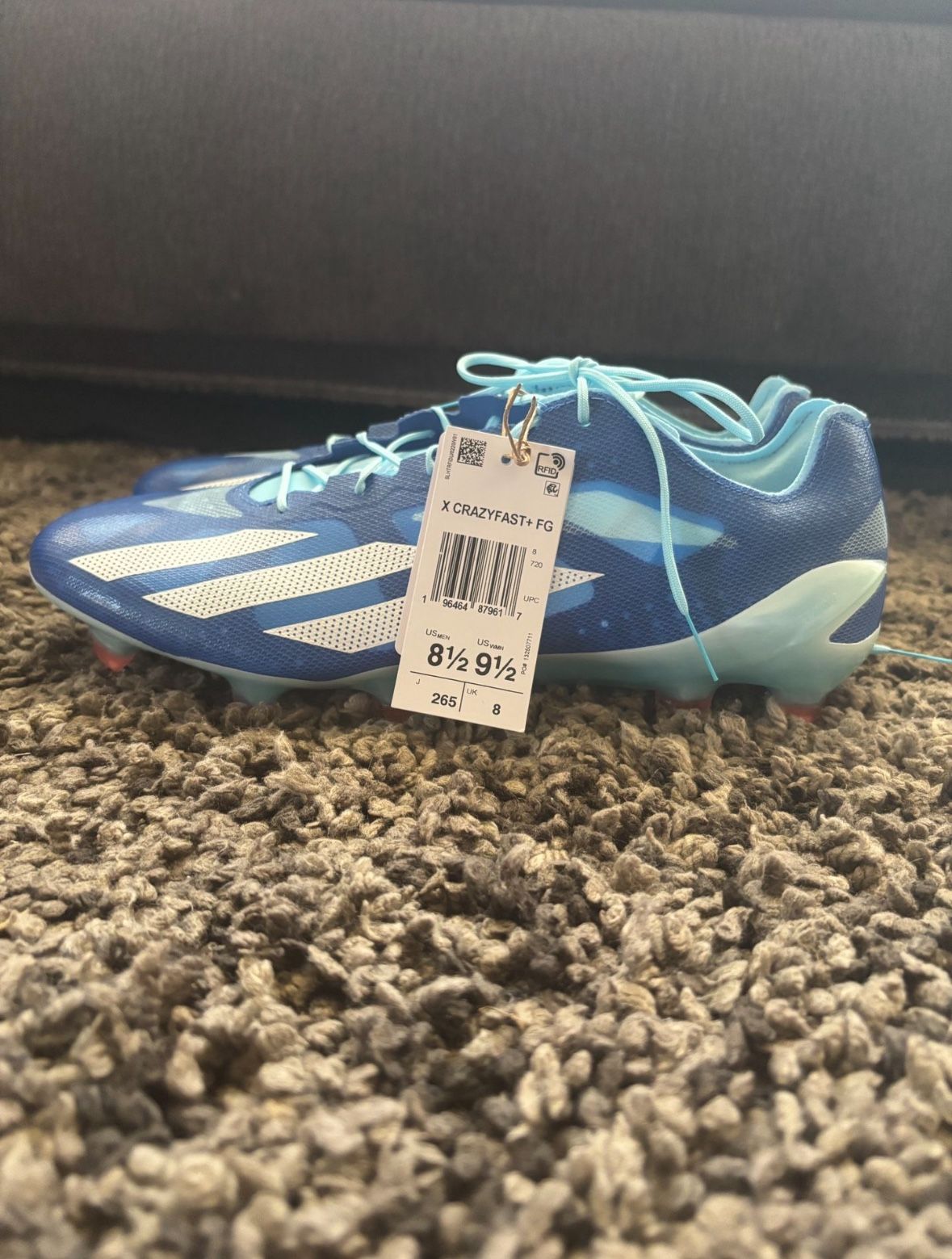 Adidas Crazyfast+ Elite Men’s Size 8.5