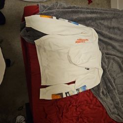 White Large NASA jacket