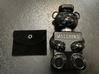 Moschino Toy Boy Eau de Parfum Black Bear Bottle Jeremy Scott Men's Designer Fragrance