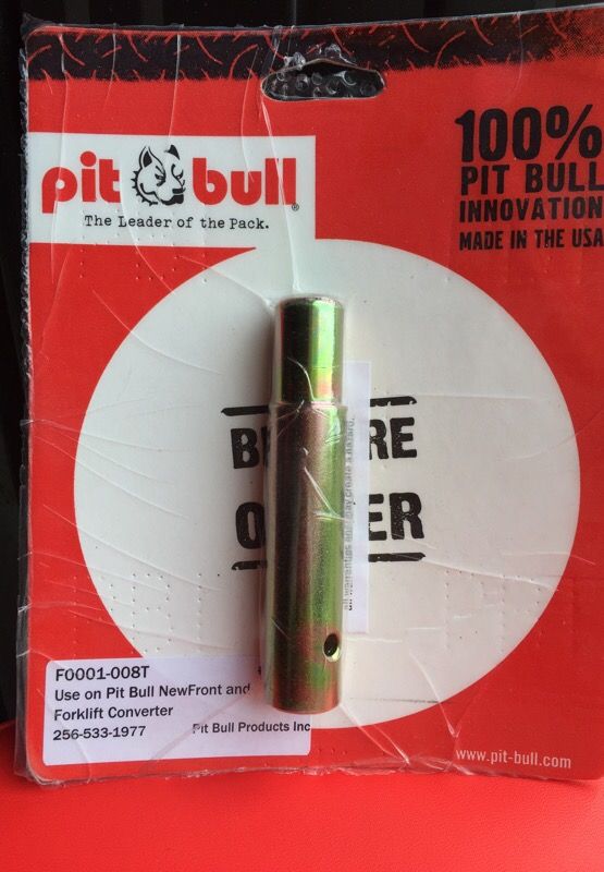 Motorcycle Pit Bull forklift Pin