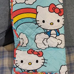 Hello Kitty twin quilted blanket 