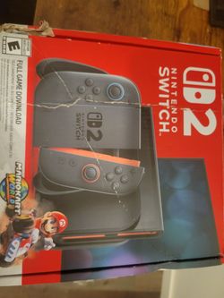 Switch 2 With Super Smash bros and Controller