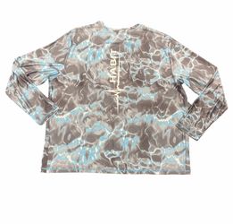 Habit Men's Mariana Inlet Long Sleeve Performance Shirt Size Large Nwt $15firm