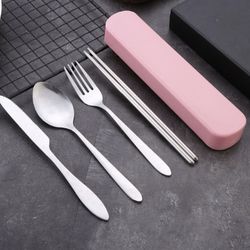 Silverware  To Go. With  Plastic Case 