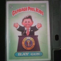 Garbage Pail Kids RAY GUN.