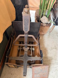 Antique cast iron scale