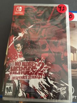 No more heroes 2  Nintendo Switch
