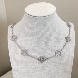 Silver Choker Necklace 