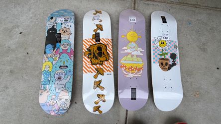 Brand New Skateboard Decks in Packaging