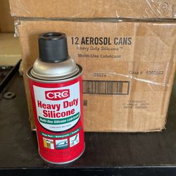 3 Cases Of CRC Heavy Duty Silicone Multi Use Lubricant New