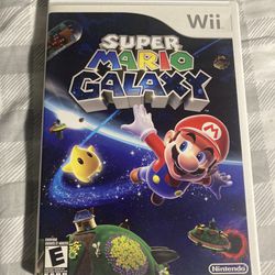 Nintendo Wii Super Mario Galaxy Game 