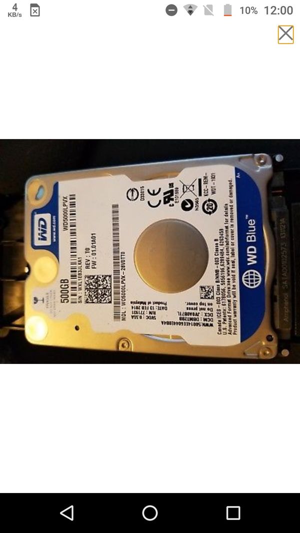 Xbox one s internal hard drive 500gb for Sale in Mesa, AZ OfferUp